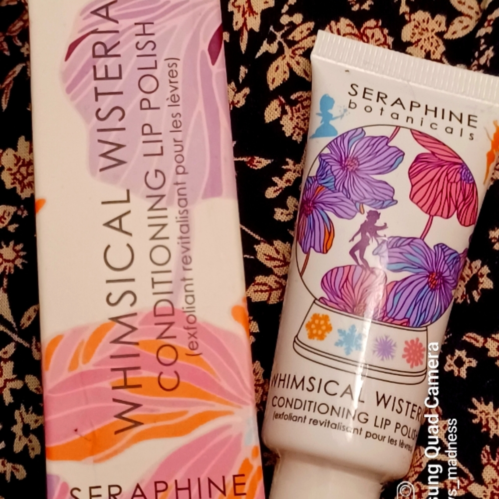 Whimsical Wisteria conditioning lip polish by Seraphine Botanicals